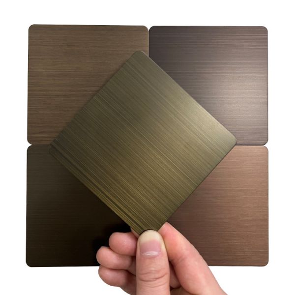 Easy Clean SS Brush Finish Sheet Fingerprint Resistant For Home Commercial Use
