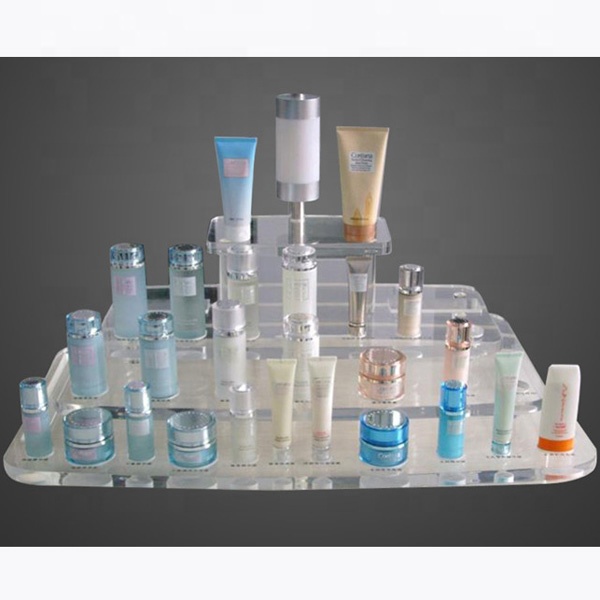 Cosmetic Makeup Display Stand Shopping Mall Rack Organizer Case