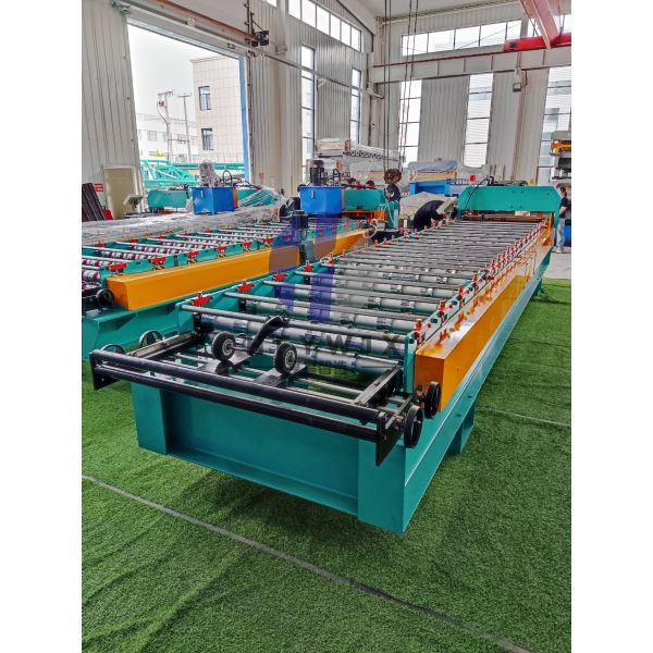 1000 Type High Speed 13 Row Trapezoidal Roll Forming Machine With 12-15M/Min Forming Speed