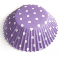 Purple Paper Cake Cup Decorative Cupcake Wrappers /  wraps of personalized gifts