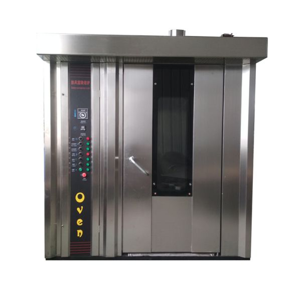 64 Tray Bread Rotary Oven Long Service Life Automatic Bread Baking Trays Equipment Made