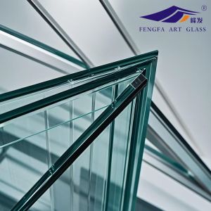 10+20A+10mm Three Silver Low-E Fireproof Insulated Glass Panel Product
