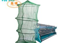 Red de pesca sin nudos material de nylon del poliéster pequeño Mesh Net Machine
