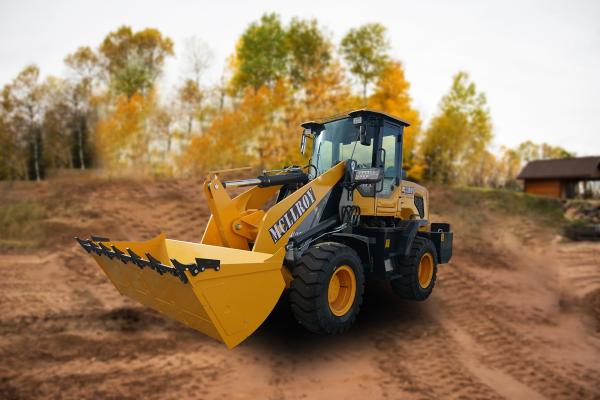 40km/h Heavy Equipment Front Loader Changfa 4102 Engine  2400RPM