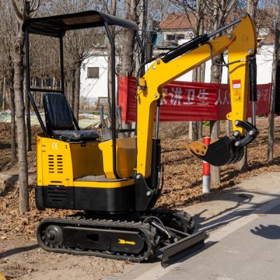 Internal Combustion Drive  1.8 Ton Mini Excavator Crawler Customizable