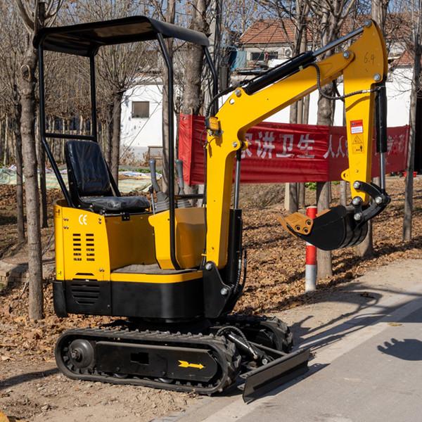 Internal Combustion Drive  1.8 Ton Mini Excavator Crawler Customizable