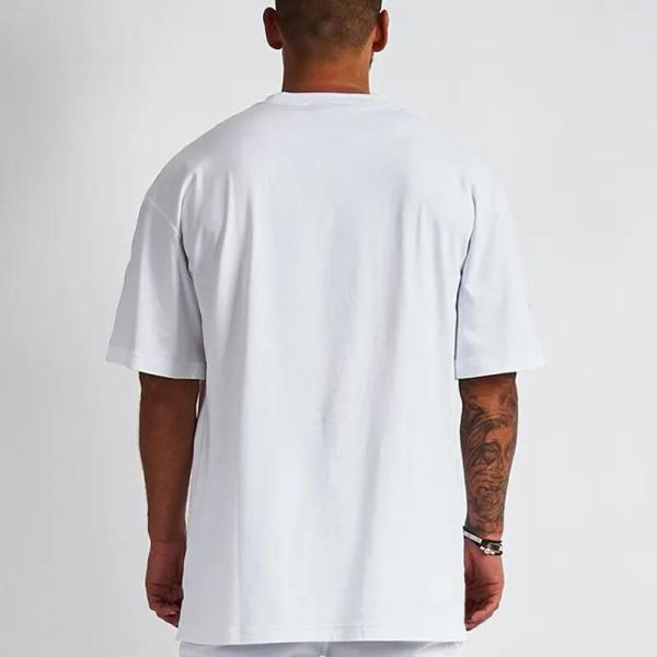 Luxury Men Cotton T Shirts Cotton Loose Fit  Blank Oversized