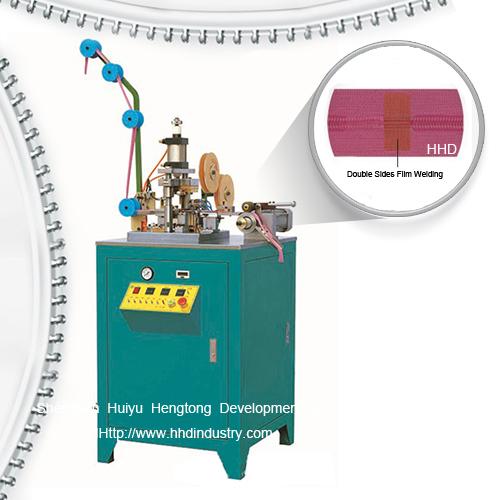 Auto Nylon Zipper Film Welding Machine