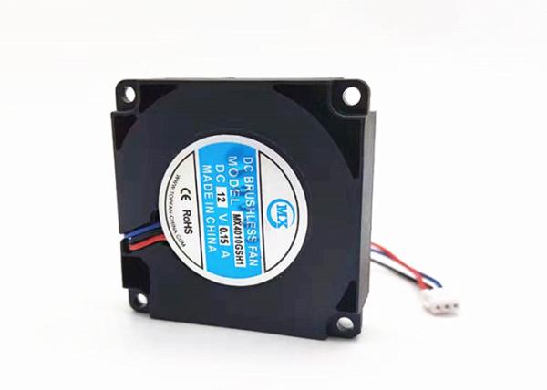 Small DC Blower Fan 5000RPM 12v Square FG Function 0.07-0.18A With Plastic Frame