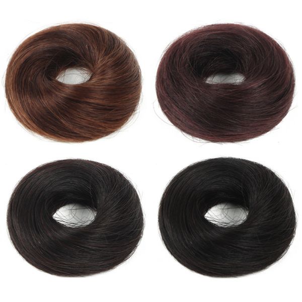 Natural Fashion Hair Chignon Longest hair ratio 50% Heat Resistant Advantage
