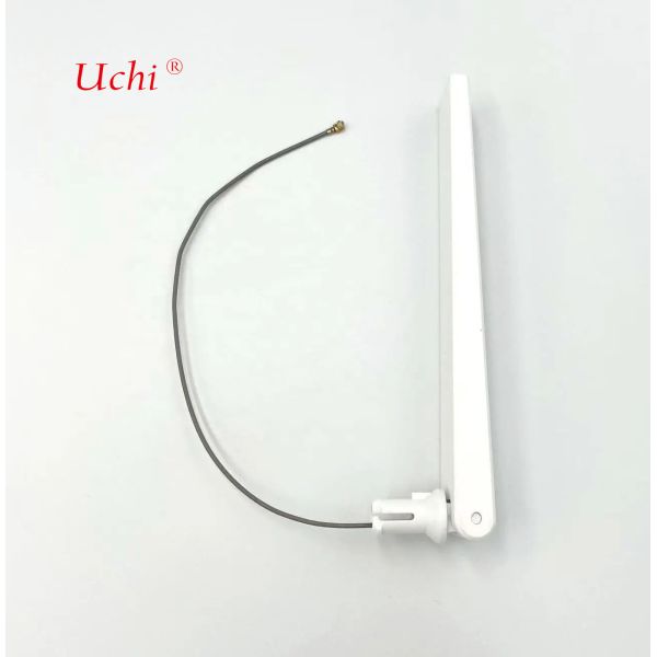 External Rubber 2.4GHz 5GHz Dual Band Communication Wifi Antenna With MHF Plug For Network Devices