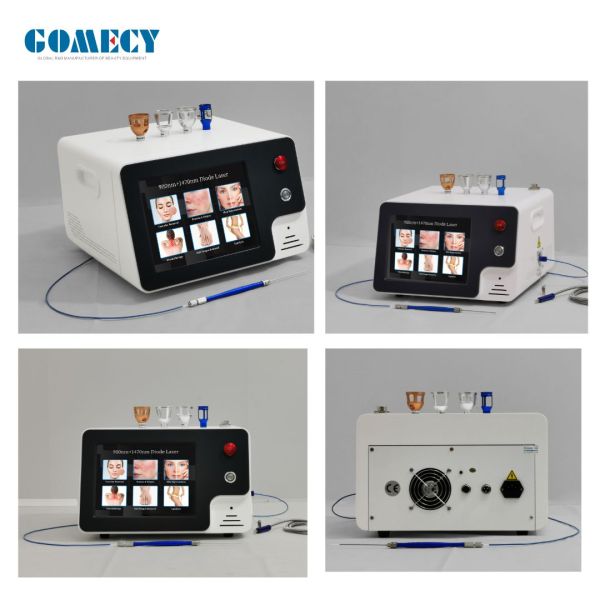 1470nm 980nm Laser Beauty Machine , Endolift Laser Machine For Skin Rejuvenation