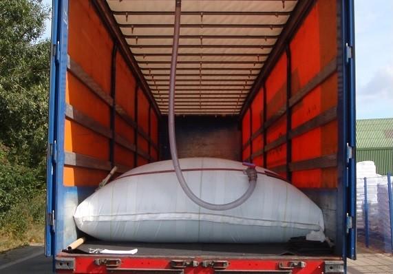 24000L Disposable 20 ft Container Flexi Bag Flexitank For Sunflower Oil