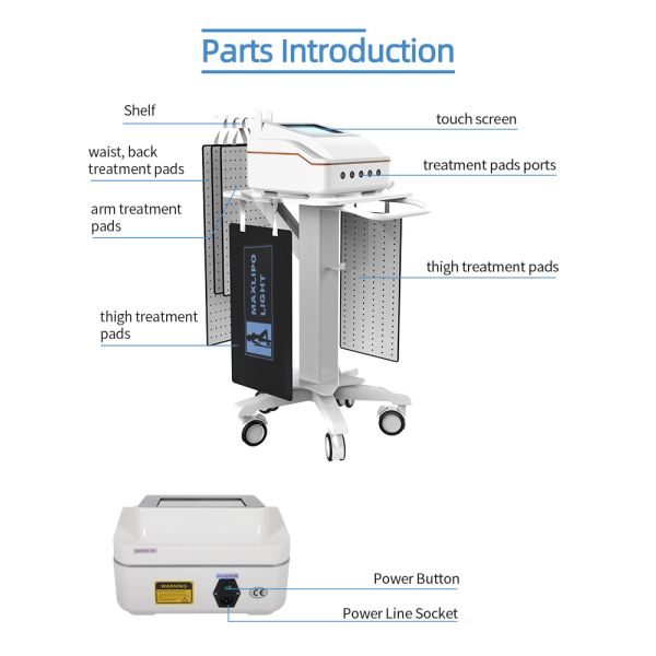 GOMECY Professional 5D MAX LIPO laser beauty equipment lipo laser slimming