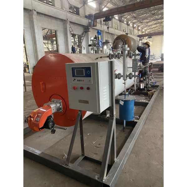 Horizontal Q235B Industrial Hot Water Boiler WNS Series