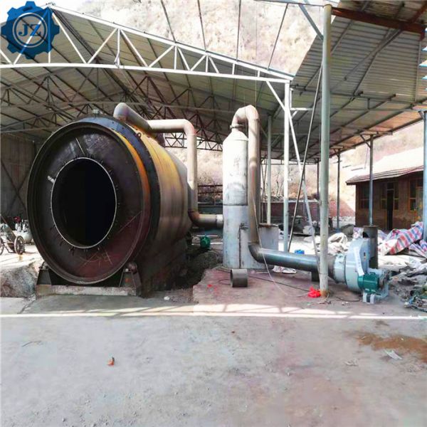 5-20T/D Waste Tyre Recycling To Oil Pyrolysis Plant Scrap Rubber Pyrolysis Production Line