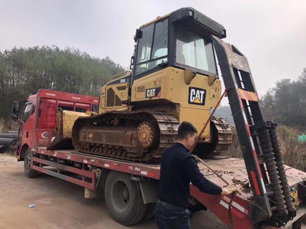 Original Color  Used CAT Bulldozer D5K XL PAT Blade 4 Cylinders