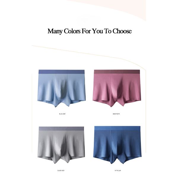 OEM Men'S Polyester Boxer Underwear 3XL Breathable Boxer Brief Underwear