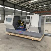 Processamento de metais máquina de fresagem de cama plana de alta precisão torno CNC horizontal
