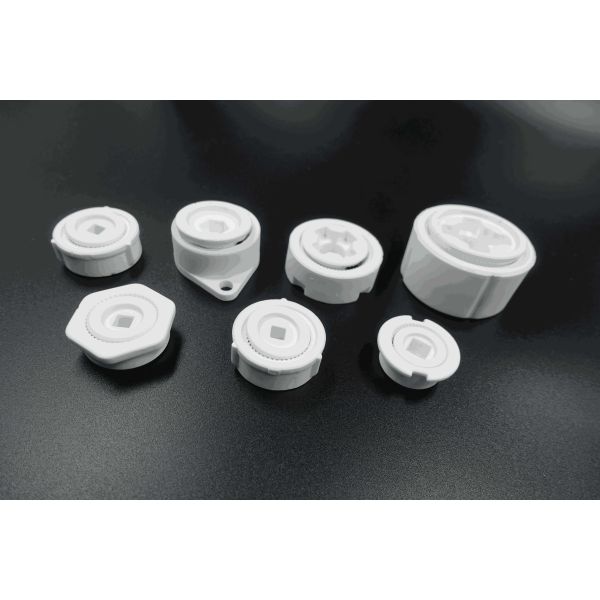 Disposable White FDA LFGB 95%  Alumina Ceramic Burr