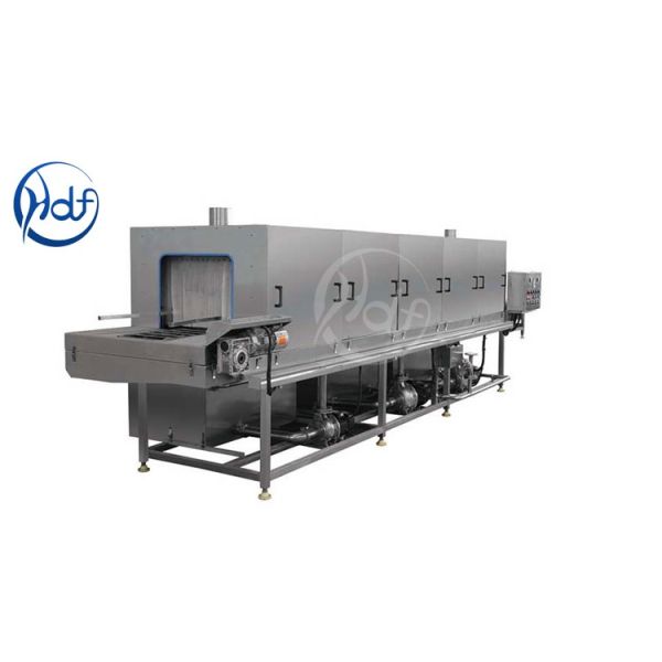 Industrial Plastic Crate Cleaning Machine Basket Box Washing Machine