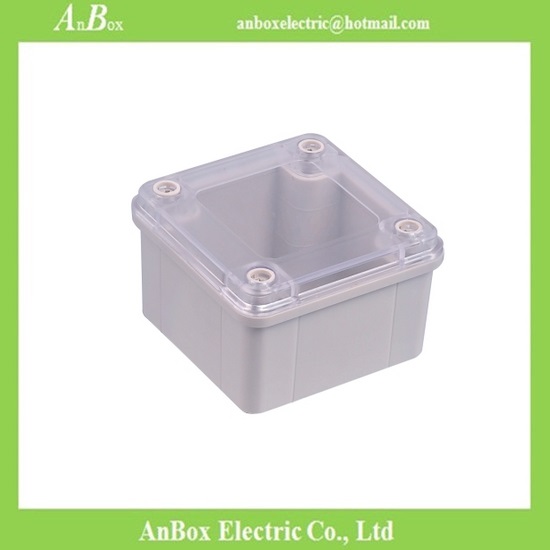 96*96*60mm IP65 PC Clear Plastic Enclosure waterproof