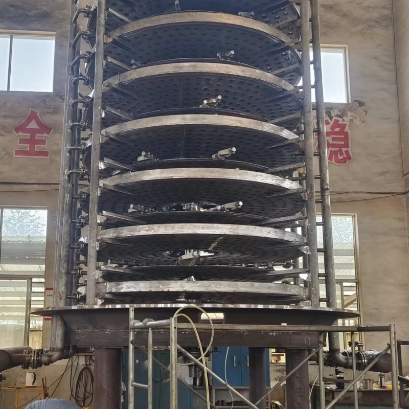 SUS316L Continual Plate Dryer Machine 21kw For Ammonium Sulfate