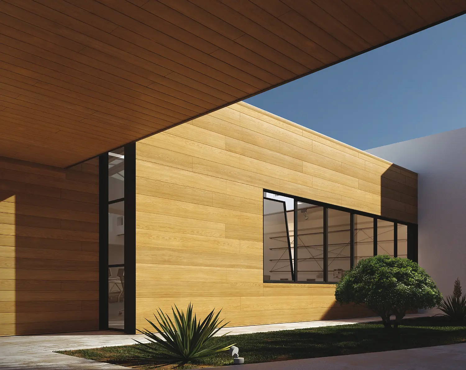 A2 FR Wooden Aluminum Composite Panel - Durable & Aesthetic Building Facade
