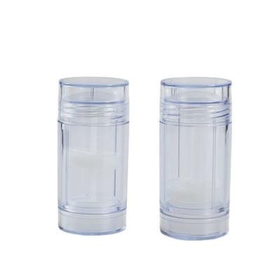 85g Round Twist Up Tubes Packaging for Sun Block Stick Plastic Cap Material SKIN CARE