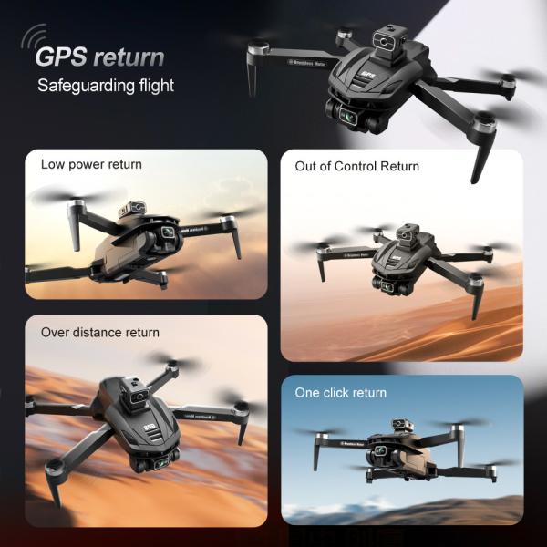 Drone de carga de longa duração com carregamento USB 3000M controle remoto