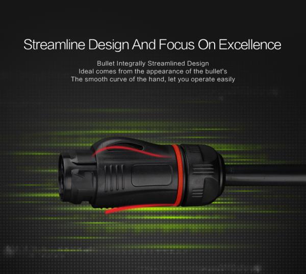 CNLINKO M20 PBT Housing Male Plug Female Socket Quick Adapter 14 Pin Power Cable Cable Connector Waterproof