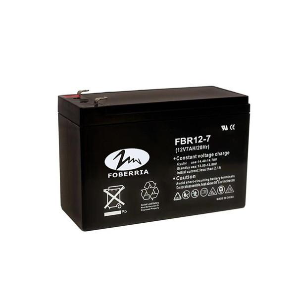 Rechargeable 2.08kg Sealed Lead acid Battery 12v 7ah Wind Power Battery Bank