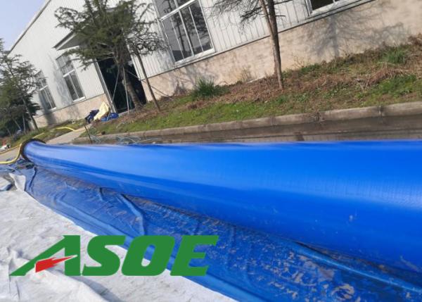 PE Lay Flat Discharge Hose For Long Distance Fresh Water Transfer 200m
