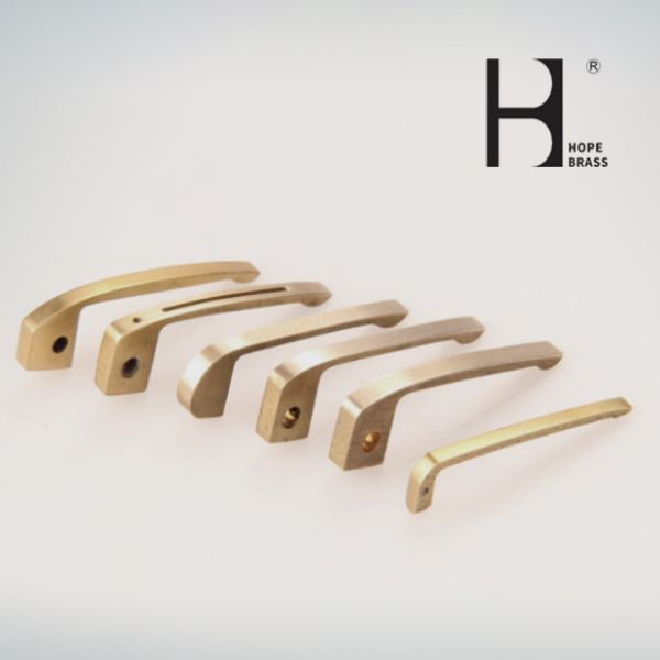 Golden Yellow Anti Fade Brass Pen Clip SGS Certification