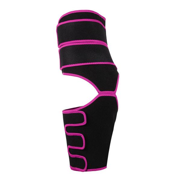Faixa elástica do grande rosa alto do elevador de Thigh Trimmer Butt do instrutor da cintura rapidamente seca