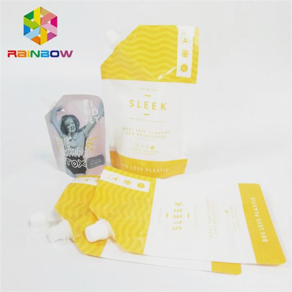 Malote líquido do bico do suco da bebida que empacota a prova laminada do escape para a bebida