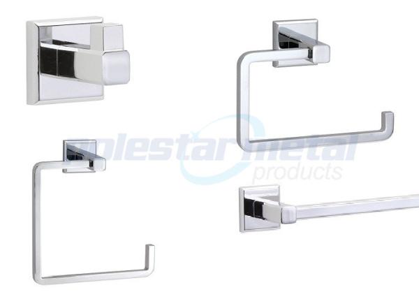 Acessórios do hardware do banheiro do hotel 18 barra de toalha de bronze lustrada cromo lustrada