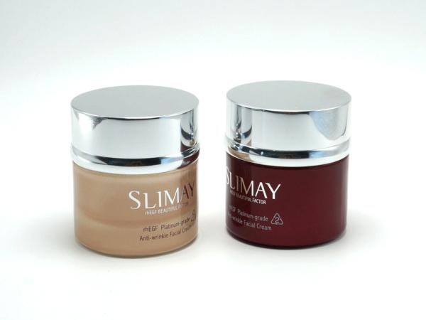 Recyclable 1.7OZ 50ml Empty Cylinder Heavy Bottom Thick Wall Glass Cosmetic Jar With Cap For Skincare Face Body Cream