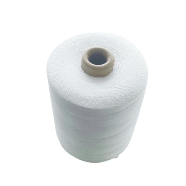 White Polyester Yarn For Strength Stitching 1*3/1*4/1*5-1*10