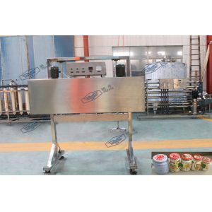 SUS304 Hot Filling Shrink Sleeve Labeling Machine Movable With Wheels