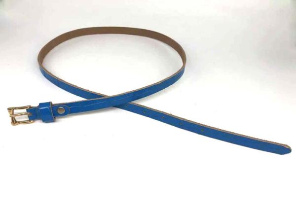 1.5cm Wide Alloy Buckle Women's Fashion Leather Belts