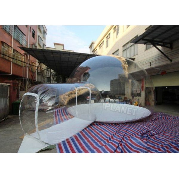 шатер пузыря 6m на открытом воздухе располагаясь лагерем ясный раздувной