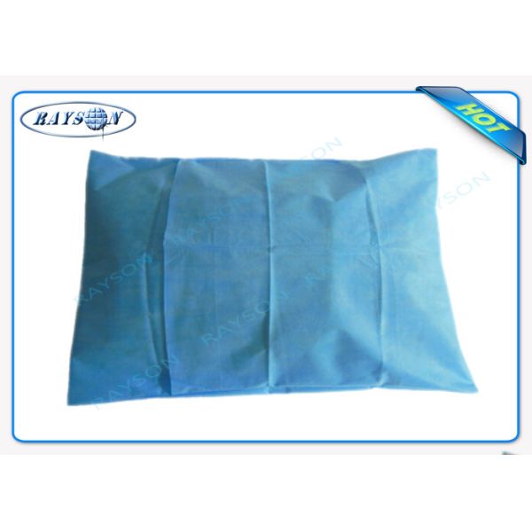 Напечатанный OEM крышки заголовника крышки подушки сумок не сплетенной ткани авиакомпании логотипа