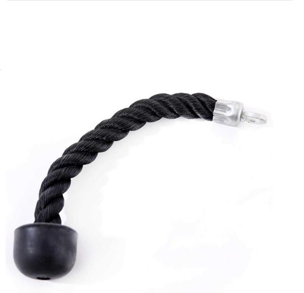 Biceps triceps pull-down training rope fitness double-headed rope, Abdominal Crunches Cable