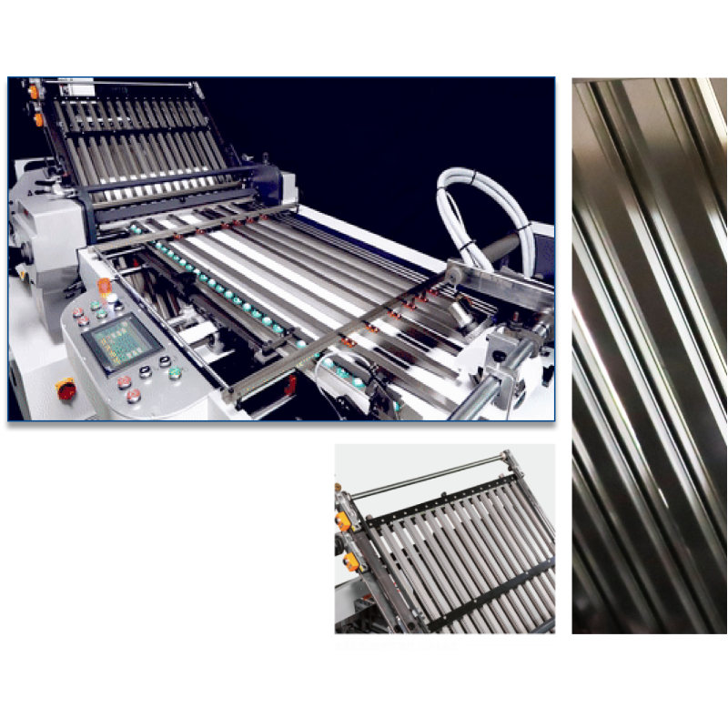 CP78/4KLL Flat Pile Combination Folding Machine Scrach Proof Buckle Electric Folding Knife