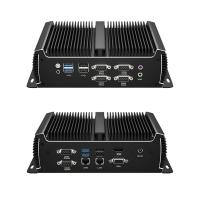 Dual Cores Quatre fils Intel Core i5 7200U Mini-ordinateur avec double RAM DDR4 et 6COM