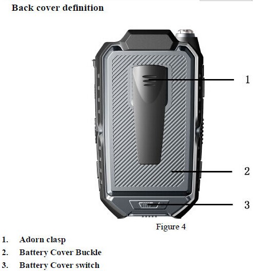 3G 4G WIFI GPS Police Body Worn Camera For Law Enforcement