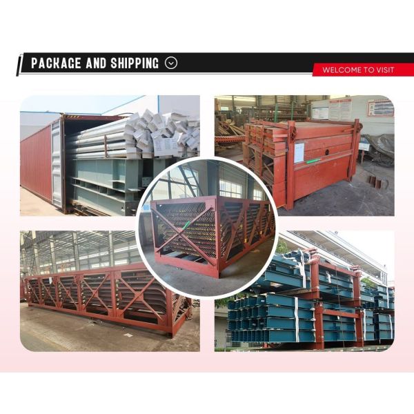 Construcción de estructuras industriales de acero Talleres prefabricados de acero a medida