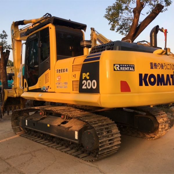 Оригинальный гидравлический насос Komatsu PC 200-8 20 тонн Использованный экскаватор 2021 модель Сделана в Японии
