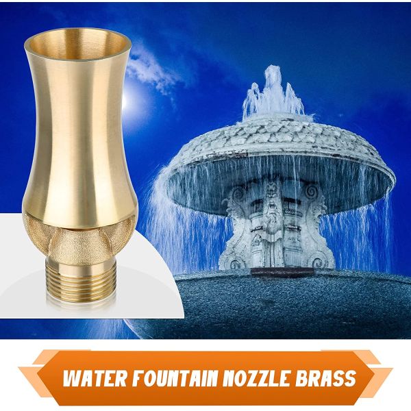 CCC DN40 Brass  Ice Tower Water Fountain Spray Nozzle